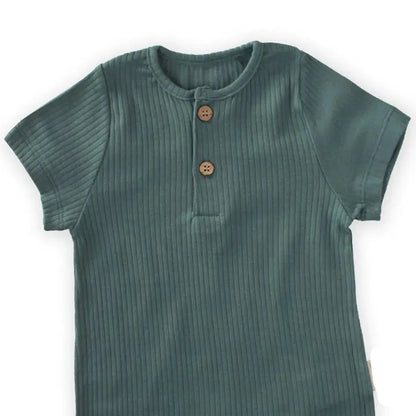 Himmelberg Baby Almond Green Baby Romper