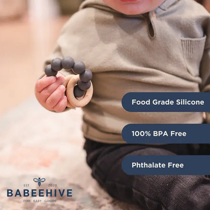 Babeehive Goods Beaded Teething Ring