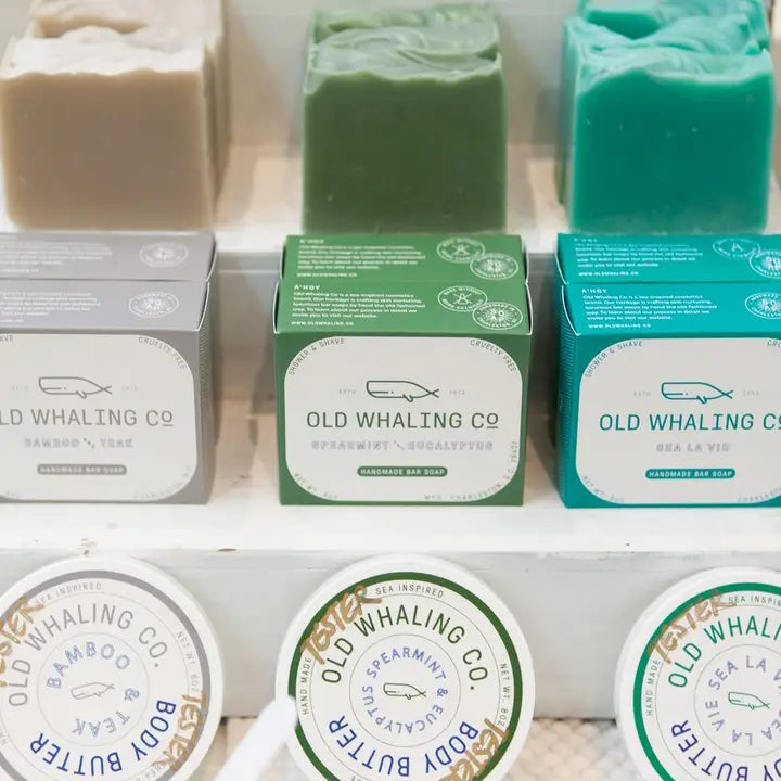 Old Whaling Company Spearmint & Eucalyptus Bar Soap