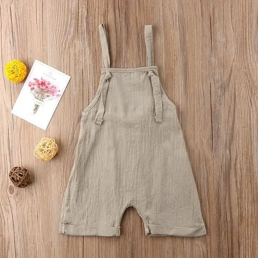 Fennco Styles Natural Cotton Baby Romper