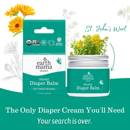 Earth Mama Organics Organic Diaper Balm