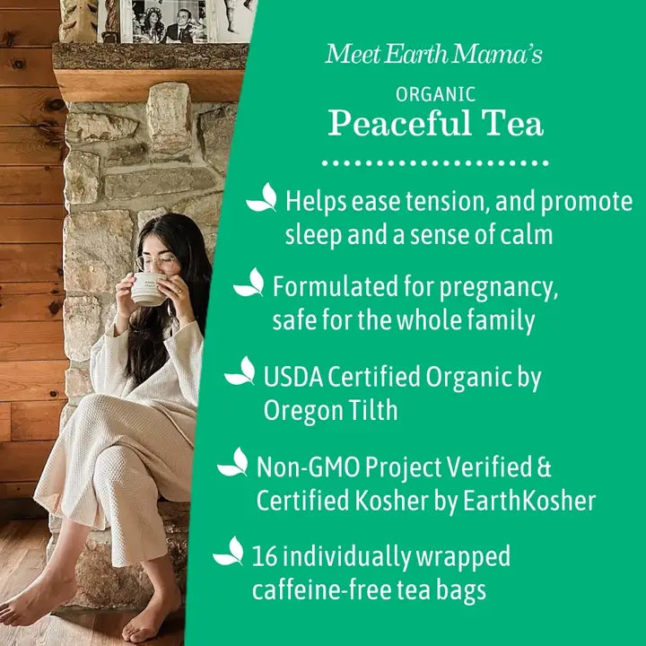 Earth Mama Organics Organic Peaceful Tea