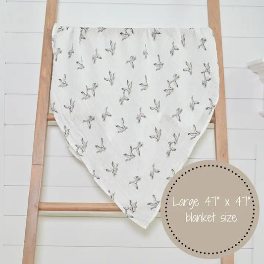 LollyBanks Quackin'up Baby Muslin Cotton Blanket