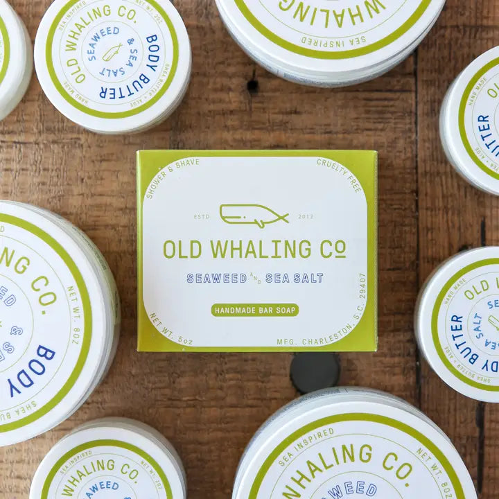 Old Whaling Company Seaweed & Sea Salt Bar Soap