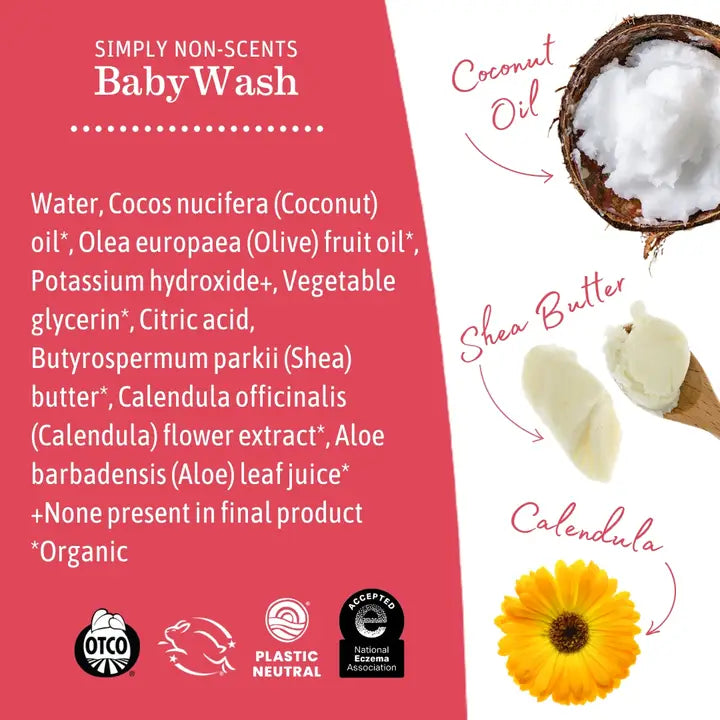 Earth Mama Organics Simply Non-Scents Baby Wash