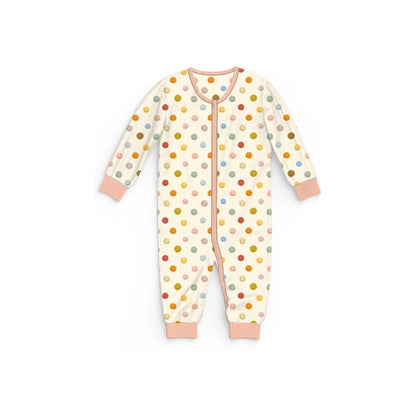 Polished Prints Smiley, Bamboo Baby Sleeper | Baby Pajamas, Bamboo Clothes