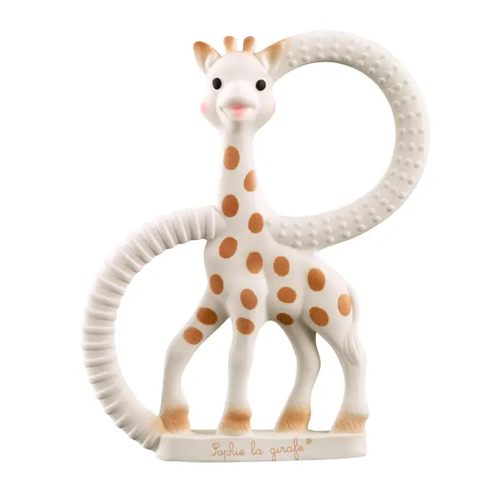 Sophie la Girafe by Calisson Toys. So’Pure Sophie La Girafe Teething Ring