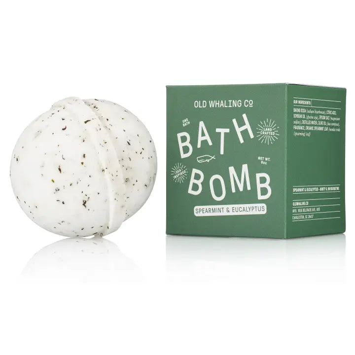 Old Whaling Company Spearmint & Eucalyptus Bath Bomb