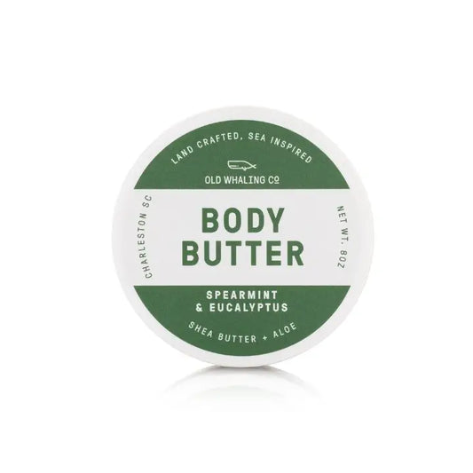 Old Whaling Company Spearmint & Eucalyptus Body Butter (8oz)