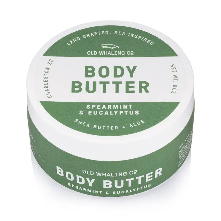 Old Whaling Company Spearmint & Eucalyptus Body Butter (8oz)