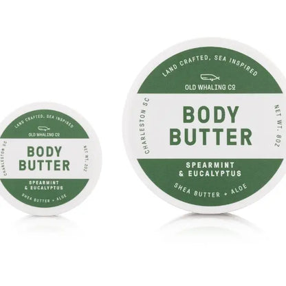 Old Whaling Company Spearmint & Eucalyptus Body Butter (8oz)