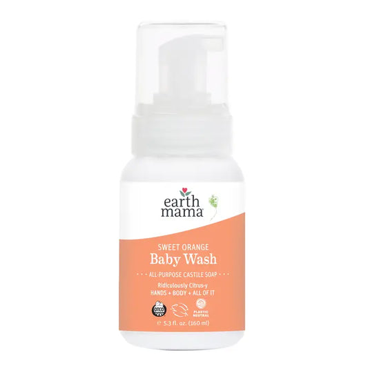 Earth Mama Organics Sweet Orange Baby Wash