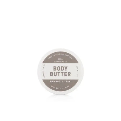 Old Whaling Company Travel Size Bamboo & Teak Body Butter (2oz)