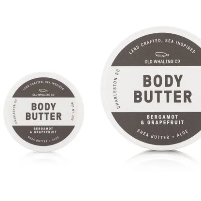 Old Whaling Company Travel Size Bergamot & Grapefruit Body Butter (2oz)