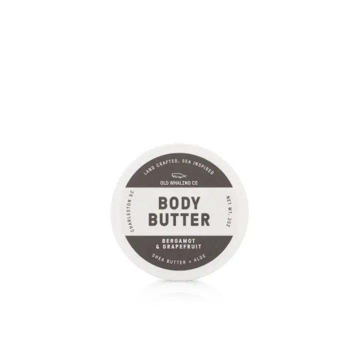 Old Whaling Company Travel Size Bergamot & Grapefruit Body Butter (2oz)