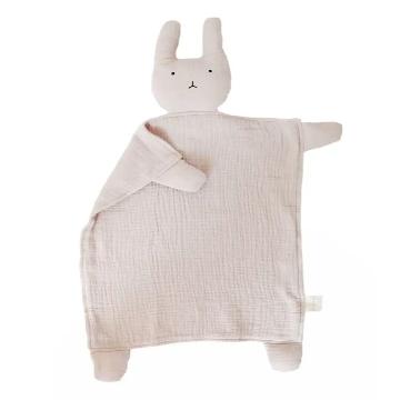 Marlowe & Co Organic Cotton Bunny Lovey Blanket